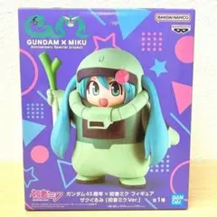ガンダム45周年×初音ミク フィギュア ザクぐるみ 初音ミクVer.