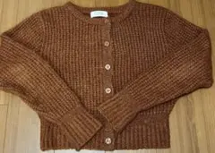 LOWRYS FARM ショート丈 カーディガン