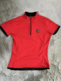 CASTELLI カステリ サイクルジャージ レッド Sサイズ 赤 半袖のサムネイル