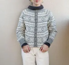 70s80sヴィンテージビンテージカーディガン