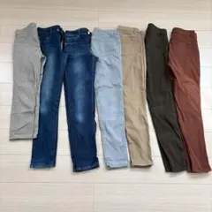 ユニクロ　バックナンバー　スキニーパンツ 7点セット　M L レギンス
