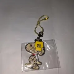 スヌーピー 　イニシャルH　キーホルダー