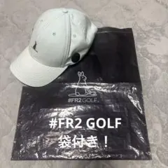 FR2GOLF ゴルフ キャップ 帽子 スポーツ ウサギ刺繍 ブルー系 F