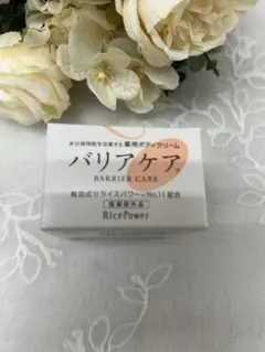 バリアケア 薬用ボディクリーム ライスパワーNo.11のサムネイル