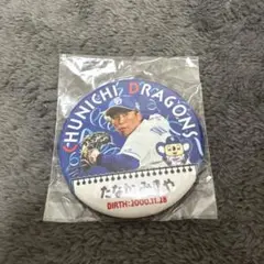 中日ドラゴンズ　缶バッジ　田中幹也