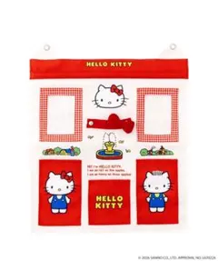 新品未使用☆2008年製】ハローキティ ウォールポケット りんご