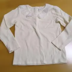 manaraku アイボリー 長袖カットソー