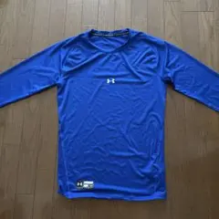 UNDER ARMOUR アンダーシャツ 長袖 ブルー XXLのサムネイル