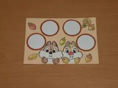 ☆送料無料☆ディズニー風　手描きメッセージカード☆手書きイラスト☆①