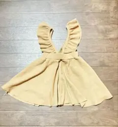 リブスウェットワンピース