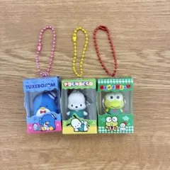 サンリオキャラクターズチョコボックス　ポチャッコ　けろけろけろっぴ　タキシードサ