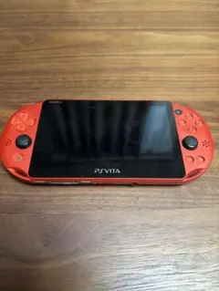 PS Vita 本体 メタリックレッド 本体のみ 動作確認済み