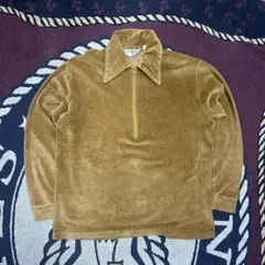 Vintage Career Club velour pullover USA製