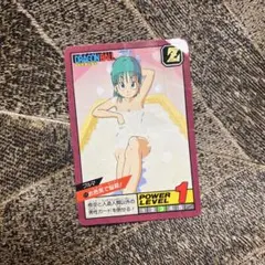 ドラゴンボール カードダス スーパーバトル No.11 ブルマ お色気で悩殺