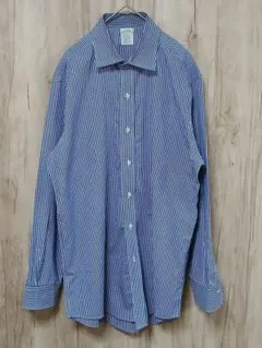 Brooks Brothers ギンガムチェック ボタンダウンシャツ 16-32