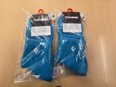 コンバース/バスケットボール用カラーアンクルソックス/2足組/23-25cm