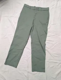 【a.v.v 】【美品】 テーパードパンツ チノパン セージグリーン XL