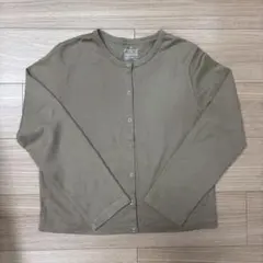 無印良品 カーディガン 長袖 ベージュ Mのサムネイル