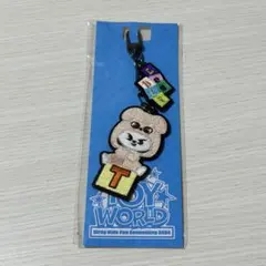 Stray Kids TOY WORLD 刺繍キーホルダー - メルカリ
