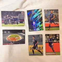Ｊリーグ・日本代表等 サッカーチップスカードまとめ売り