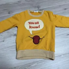 ヒスミニ☆黄色　トレーナー