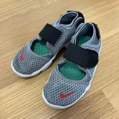 Nike エアリフトサンダル グレー　17センチ　キッズ