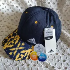 新品　adidas　アディダス　キッズ　　　キャップ　54 ～ 57㎝のサムネイル