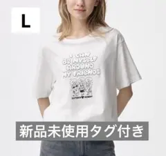 近日削除　新品未使用タグ付き　GU グラフィックT エスターバニー　 Lサイズ