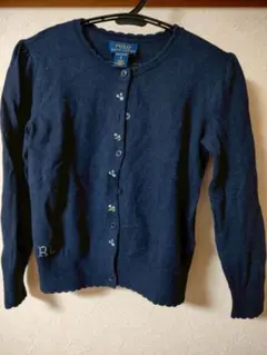 POLO ネイビー カーディガン