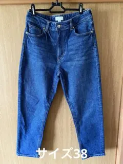 H&M テーパードデニム ブルー EUR38のサムネイル