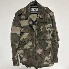 DIESEL ミリタリージャケット カモフラージュのサムネイル