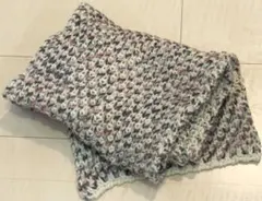 職人による手仕事 ハンドメイド マルチカラーニットスヌードのサムネイル
