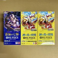 新品未開封】蒼海の七傑 BOX ワンピースカード イオン産 - メルカリ