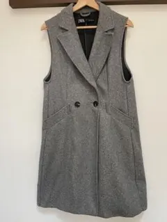 ZARA ダブルブレスト ソフトベスト