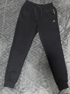 adidas スリムフィット ジャージパンツ M 黒