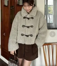 MISTREASS ミストレアス ダッフルコート ふわふわ ロング 新作 完売品