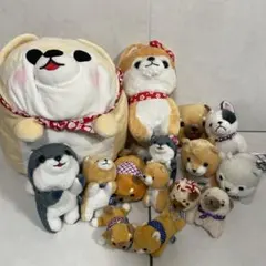 豆しば三兄弟　ぬいぐるみ　セット