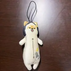 モケケ　宮島限定 柴犬 ぬいぐるみストラップ