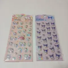 ぷくっとシール★ハローキティ クロミ ★ 2シート