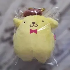サンリオキャラクターズ　いちごがま口ポーチ　ポムポムプリン