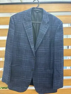 LANVIN COLLECTION チェック柄テーラードジャケット