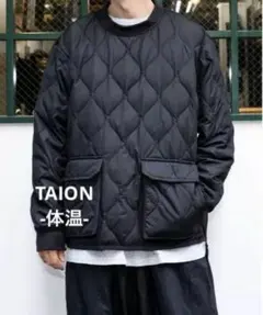 TAION キルティングジャケット