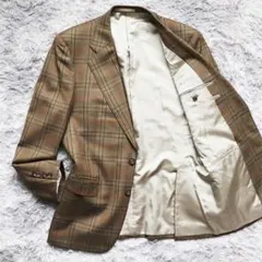 希少✨アクアスキュータム テーラードジャケット クラブチェック 2B 総裏