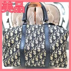 【外観美品】ディオールDiorトロッター総柄ハンドバッグ正規品ボストン2366のサムネイル