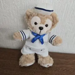 東京ディズニーシー セーラー服コスチュームダッフィー ぬいぐるみバッチ(ぬいば)