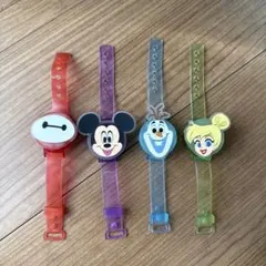 ディズニー 光る腕時計 4個セット