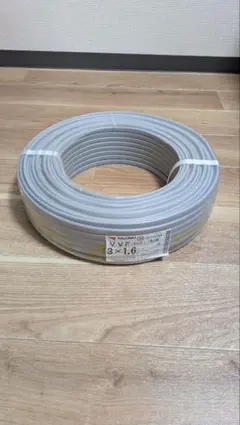 西日本電線 VVFケーブル 2.0mm×2芯 100m巻 - メルカリ 西日本電線VVFケーブル 2.0mm×2芯 100m巻