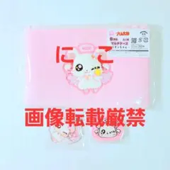 とっとこハム太郎　キャラ福くじ　マルチケース　キーホルダー　ワッペンバッジ