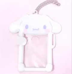 シナモロール カードケース トレカケース 定期入れ サンリオ キーホルダー