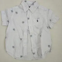 Ralph Lauren ストライプポロシャツ 100センチ